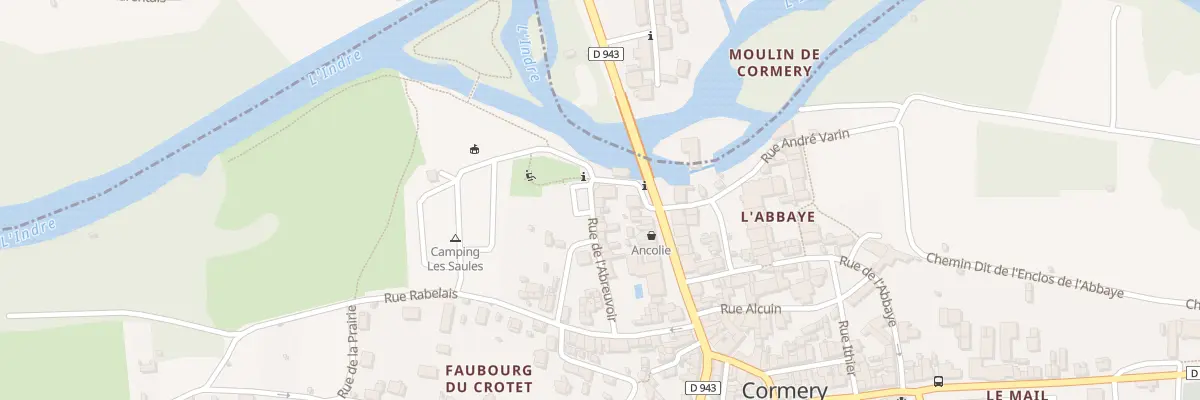 Plan du 3 Rue de l’Abreuvoir à Cormery