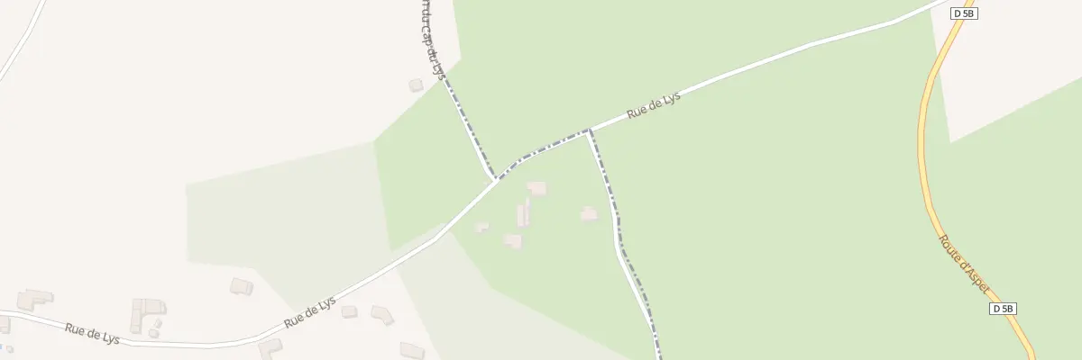 Plan du 85 Cap du Lys à Couret