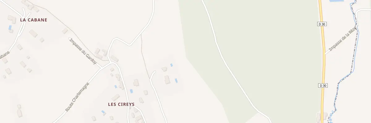 Plan du 320 Che des Cireys à Trémolat