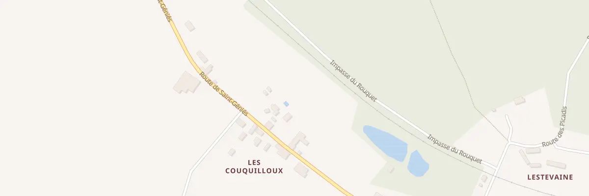 Plan du 693 Rte de Saint Geniès à Trémolat