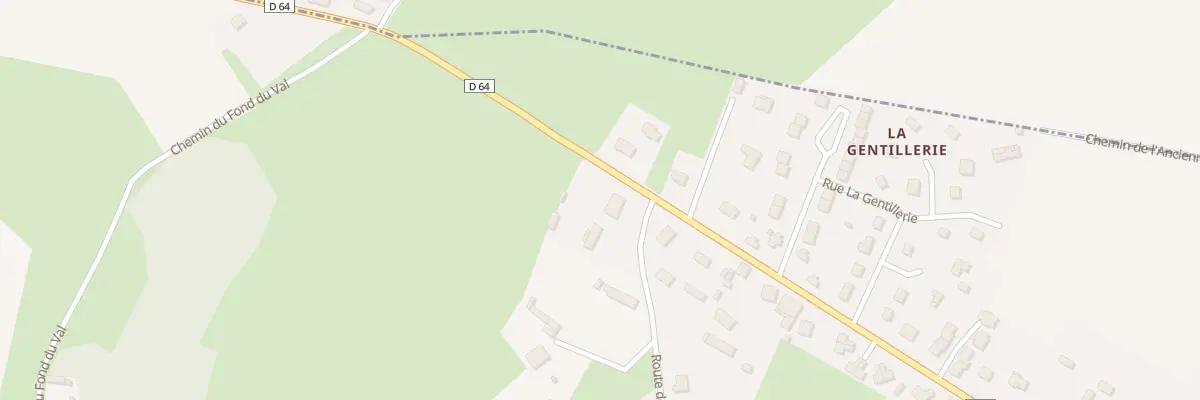 Plan du 54 Rte de Saint Wandrille à Sainte-Marguerite-sur-Duclair