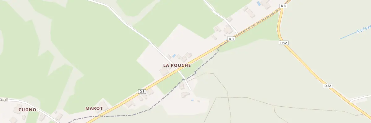Plan du 43 La Pouche à Salherm