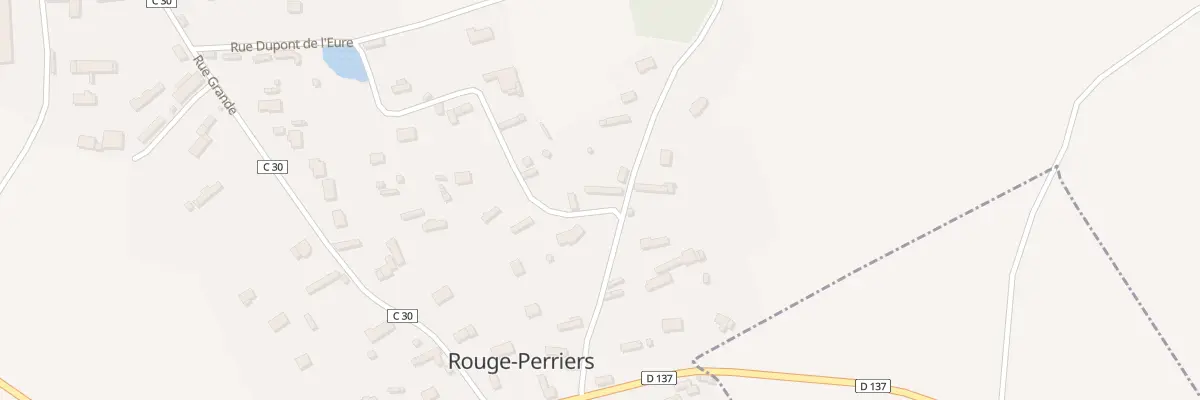 Plan du 15 Rue Dupont de l’Eure à Rouge-Perriers
