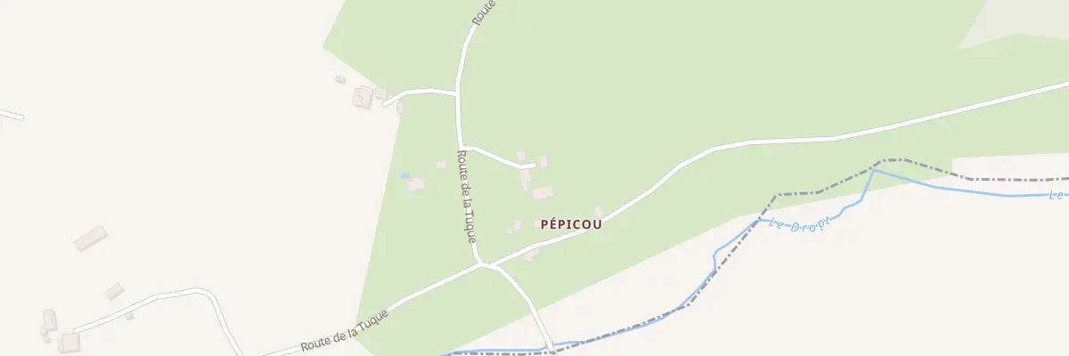 Plan du 47 Pepicou à Parranquet