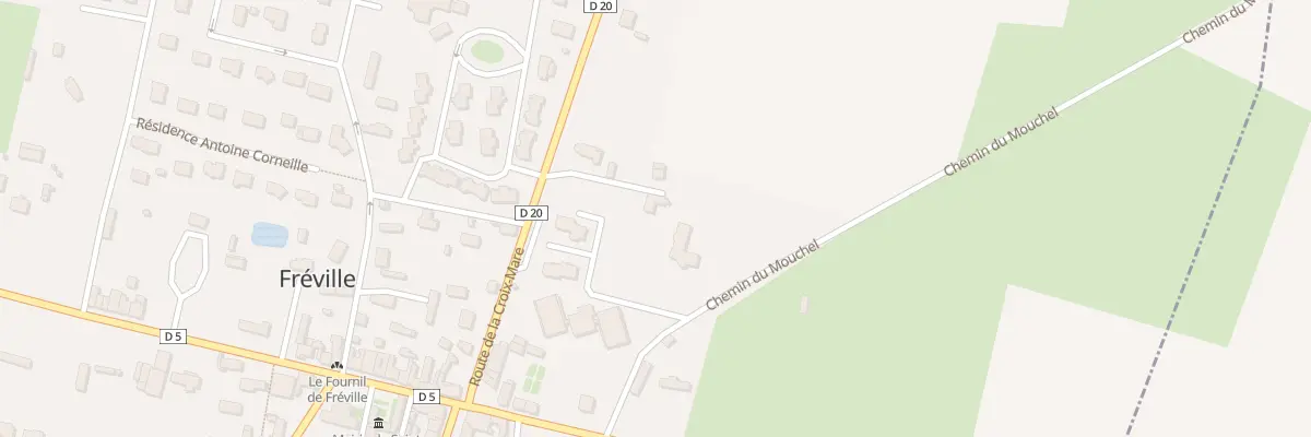 Plan du 152 Rue de Croixmare à Saint Martin de l’If