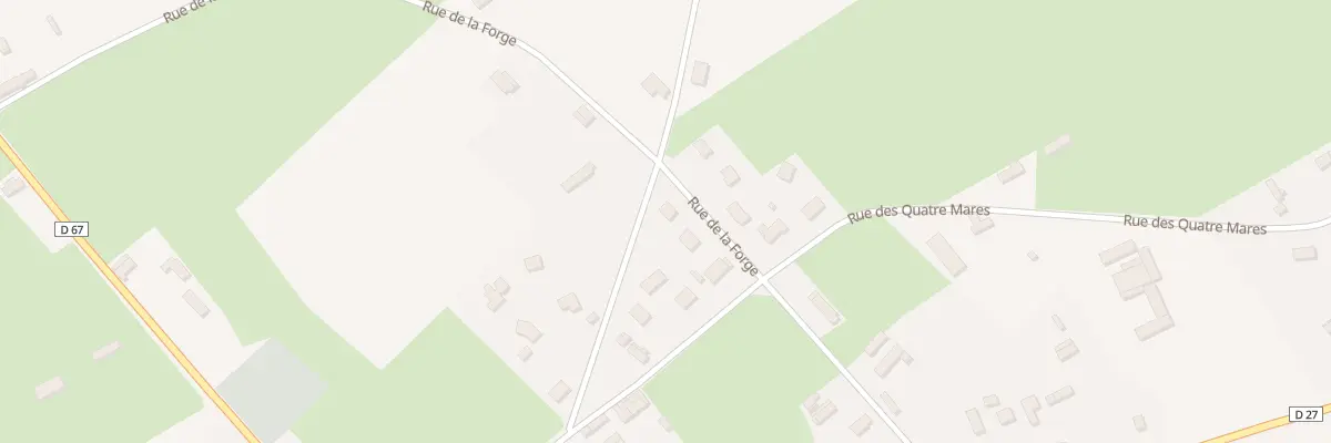 Plan du 307 Rue de la Forge à Berville-en-Caux