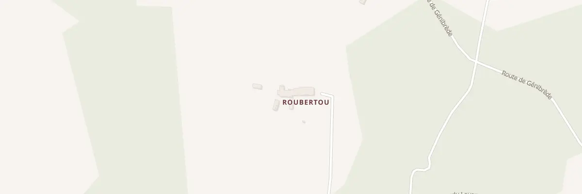 Plan du 53 Roubertou à Paulhiac