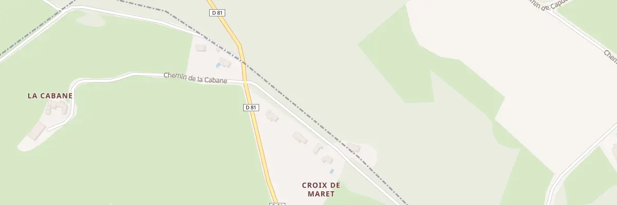 Plan du 1 Maret à Aulon