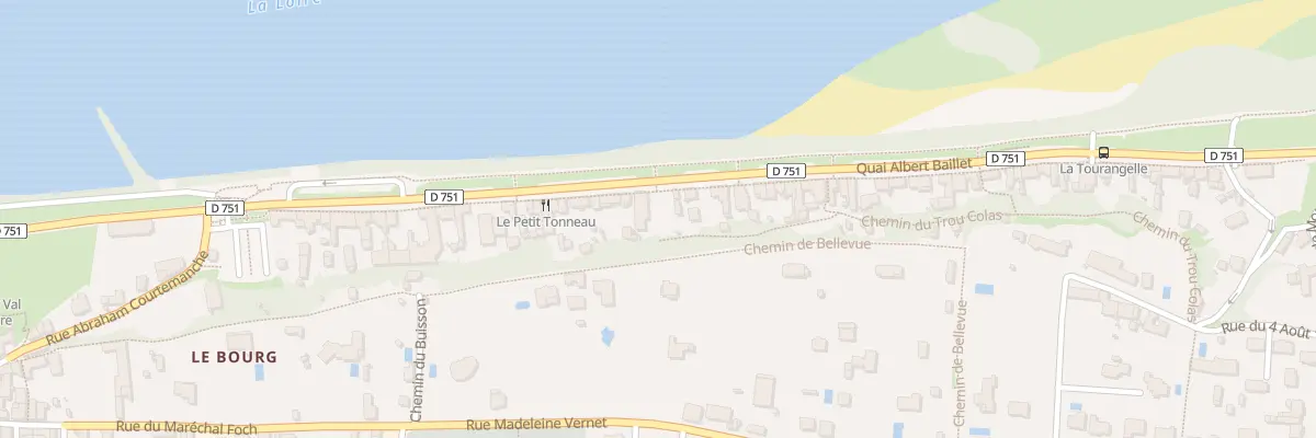 Plan du 22 Quai Albert Baillet à Montlouis-sur-Loire