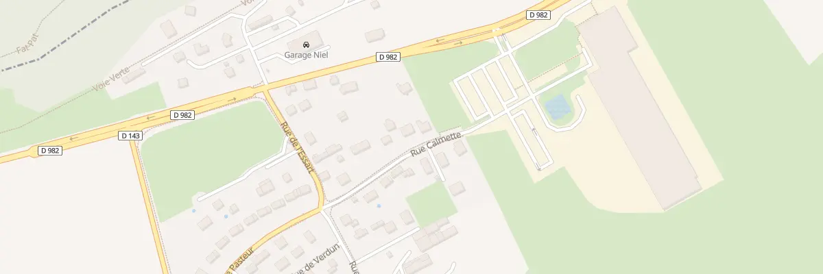 Plan du 117 Rue Calmette à Yainville