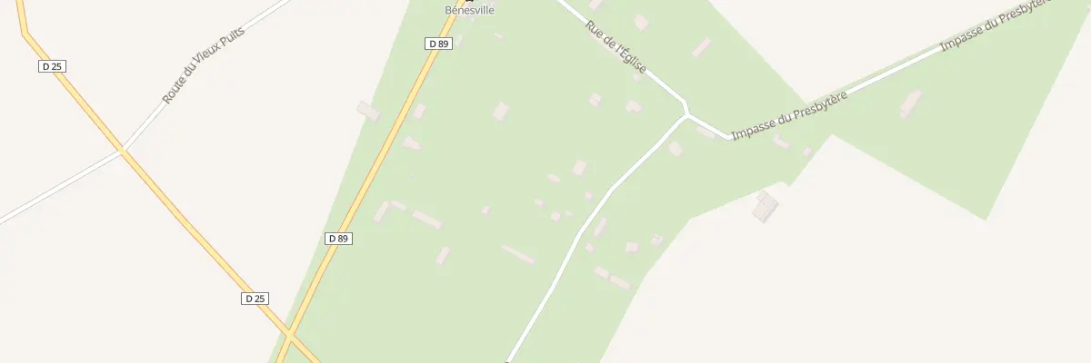 Plan du 16 Rue de l’Eglise à Bénesville