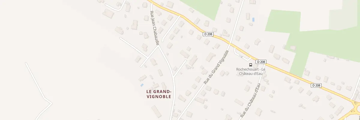Plan du 11B Rue Jean Chabaudie à Rochechouart