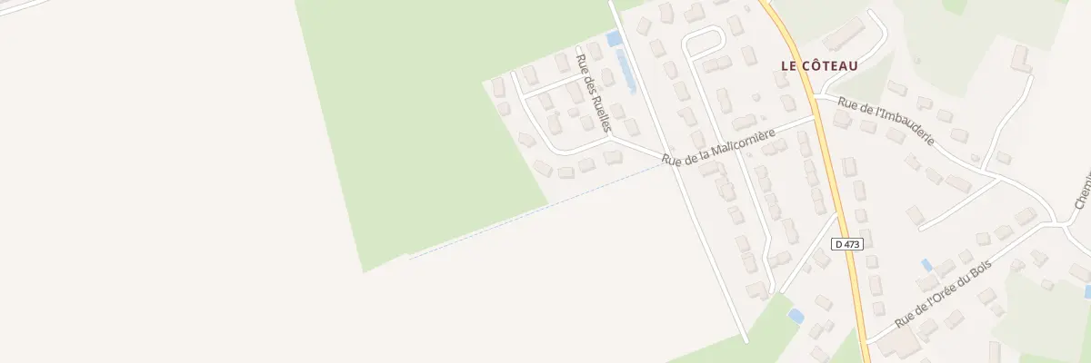 Plan du 13 Rue de la Malicornière à Crotelles