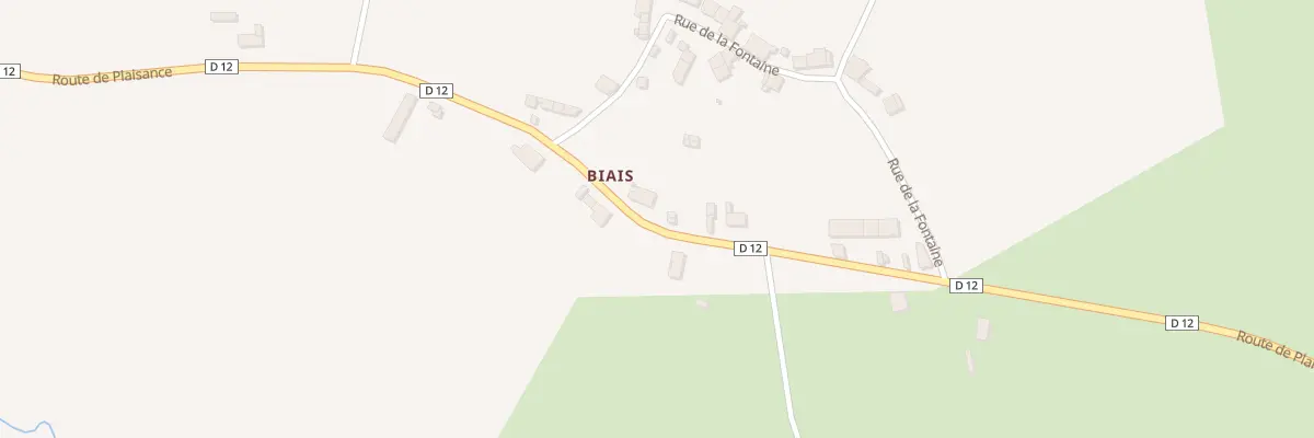 Plan du 7 Rte de Plaisance à Moulismes