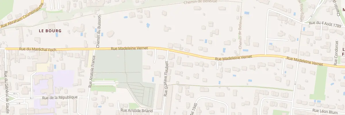 Plan du 6 Rue Madeleine Vernet à Montlouis-sur-Loire