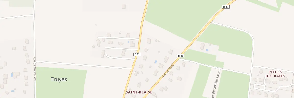 Plan du 8 Rue des Sables à Truyes