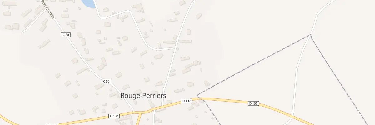 Plan du 21 Le Bourg à Rouge-Perriers