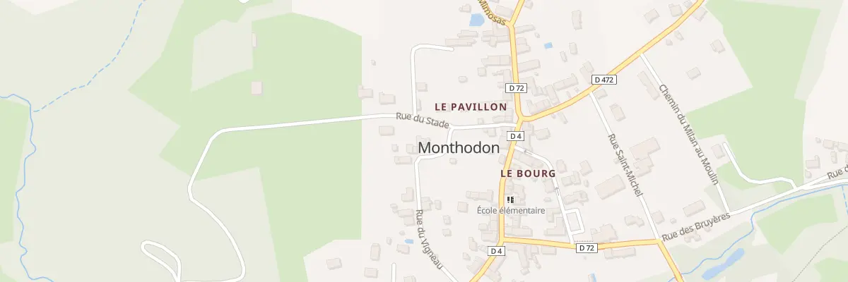 Plan du 306 Le Vigneau à Monthodon