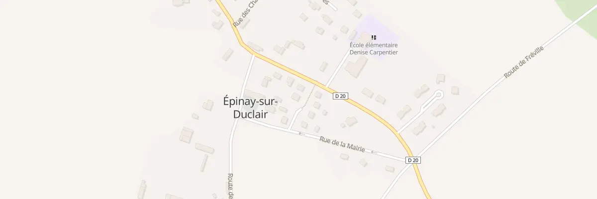 Plan du 1 Pas Emile Berneval à Épinay-sur-Duclair