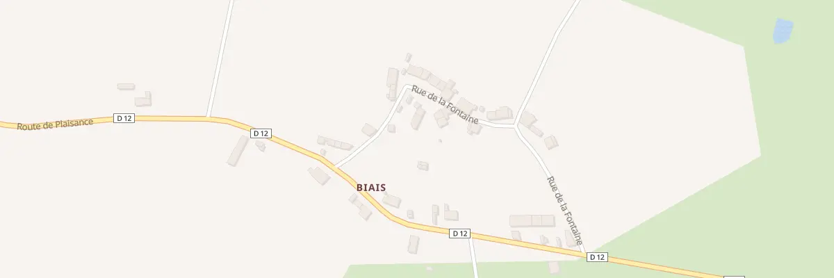 Plan du 4 Rue de la Fontaine à Moulismes