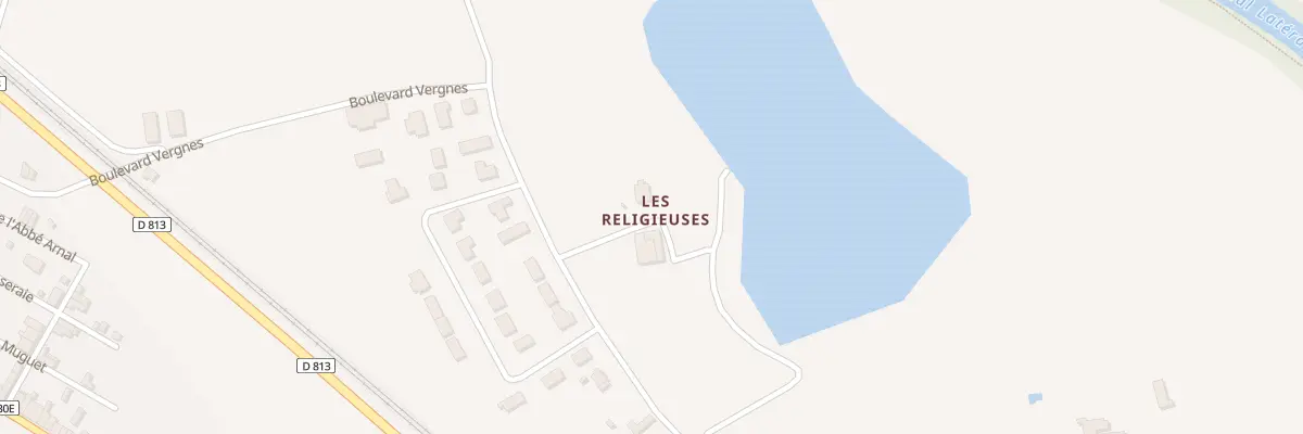 Plan du 5457 Les Religieuses à Lamagistère