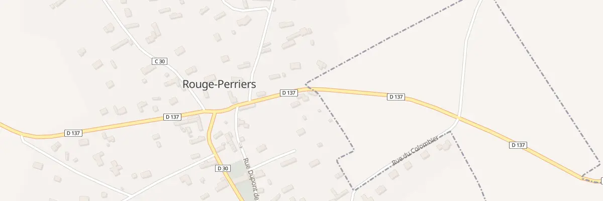 Plan du 1 Rue d’Harcourt à Rouge-Perriers