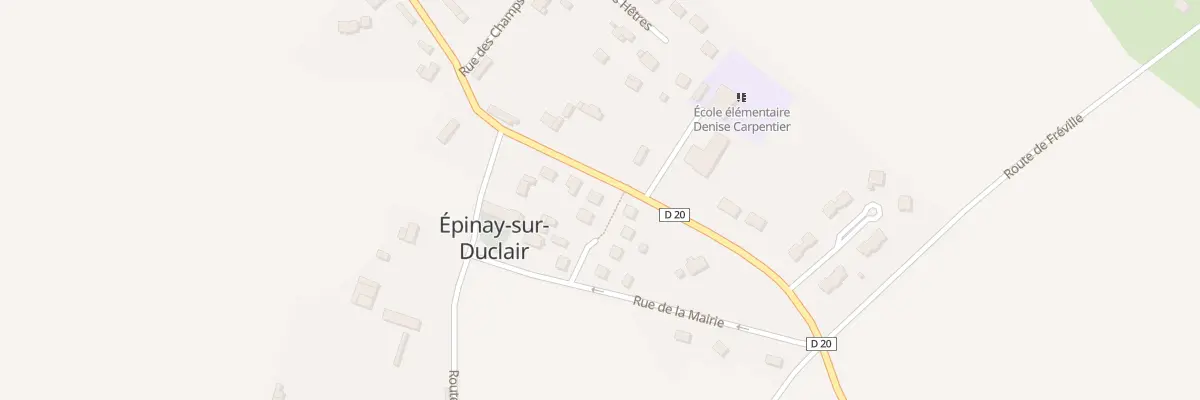 Plan du 213 Le Bourg à Épinay-sur-Duclair