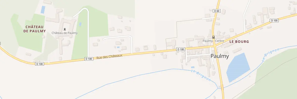 Plan du 8 Rue des Châteaux à Paulmy