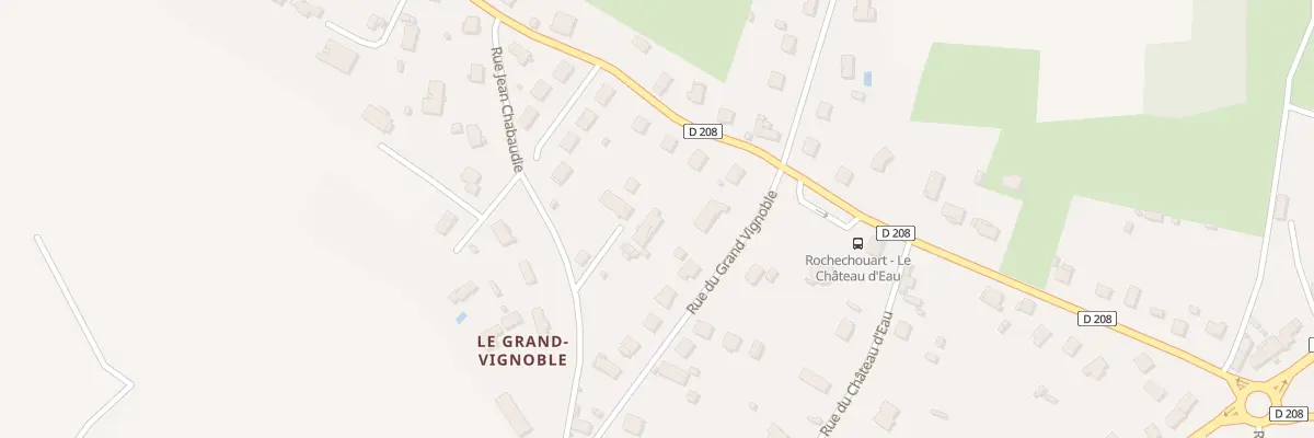 Plan du 11T Rue Jean Chabaudie à Rochechouart