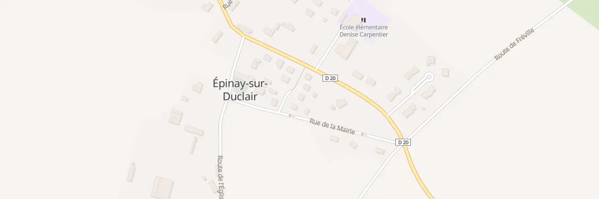 Plan du 3 Pas Emile Berneval à Épinay-sur-Duclair