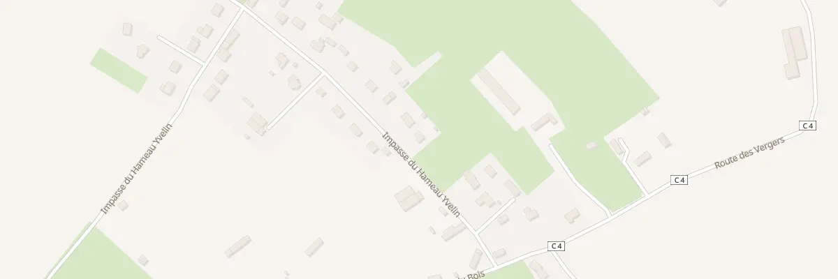 Plan du 168 Imp du Hameau Yvelin à Croix-Mare