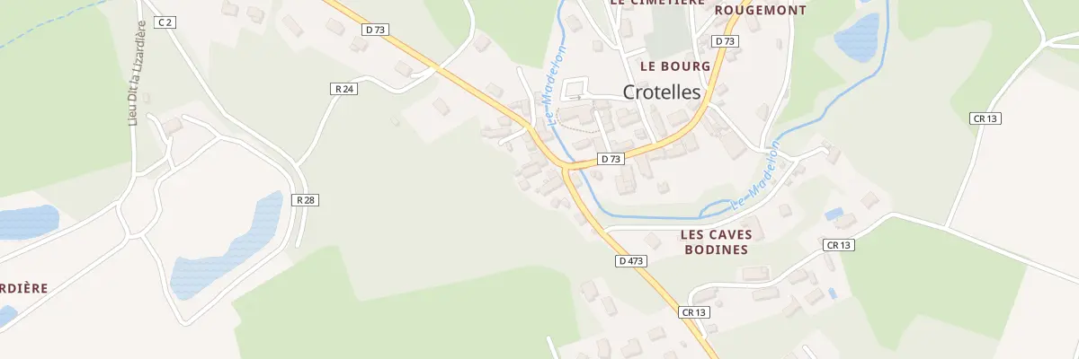 Plan du 3 Rue de la Fontaine à Crotelles