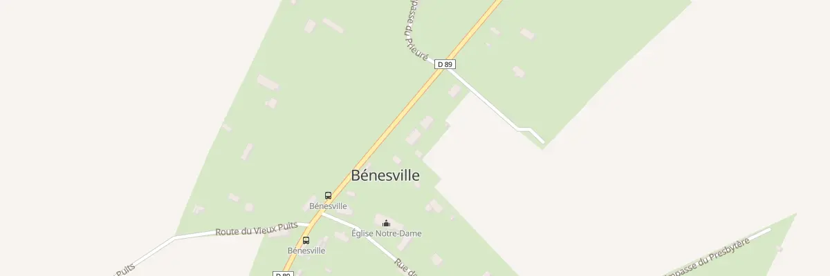 Plan du 22 Rte du Baillage à Bénesville