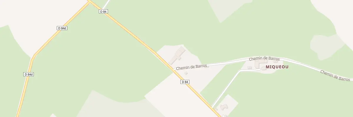Plan du 49 Paguere de Barros La Haill à Saint-André