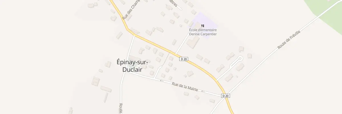 Plan du 185 Le Bourg à Épinay-sur-Duclair