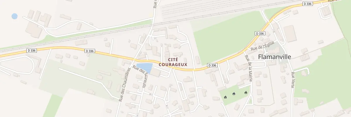 Plan du 9 Rue de l’Ecole à Flamanville