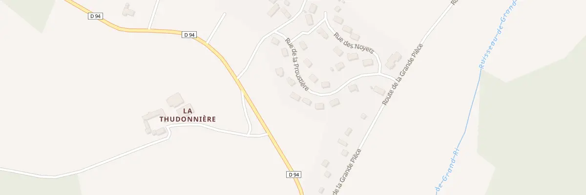 Plan du 7 Rue de la Proustière à Fontaine-les-Coteaux
