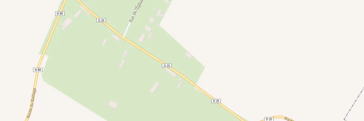 Plan du 3 Rte du Chateau à Bénesville