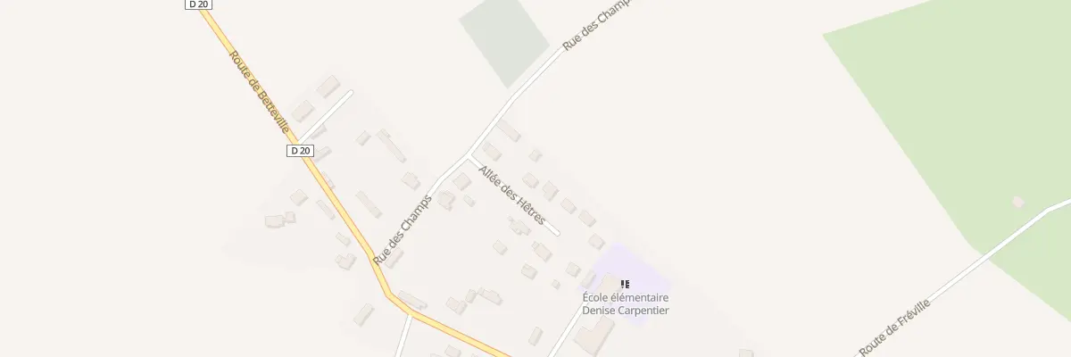 Plan du 1 All des Hêtres à Épinay-sur-Duclair