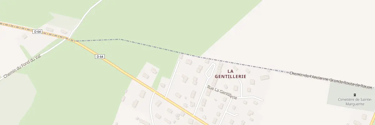 Plan du 49 Rte de Saint Wandrille à Sainte-Marguerite-sur-Duclair