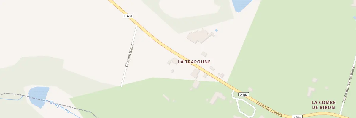 Plan du 36 Combe de Biron à Lolme