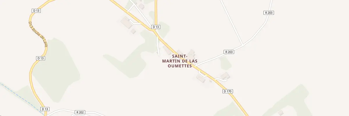 Plan du 5023 A Saint Martin à Mauroux