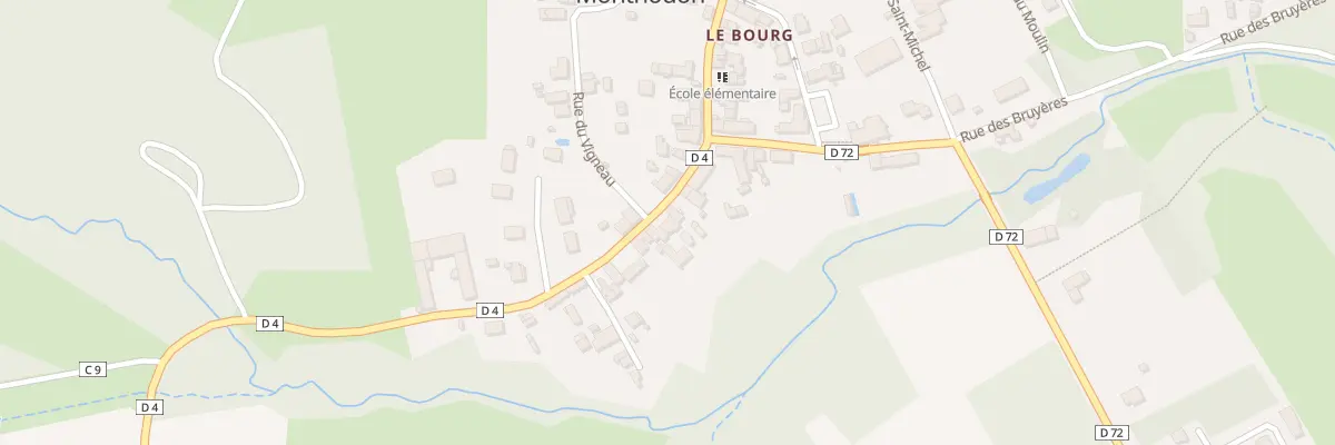 Plan du 14 Rue du Commerce à Monthodon
