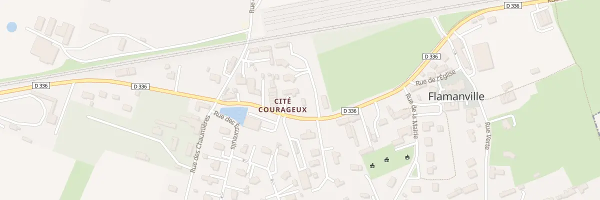 Plan du 11 Rue de l’Ecole à Flamanville