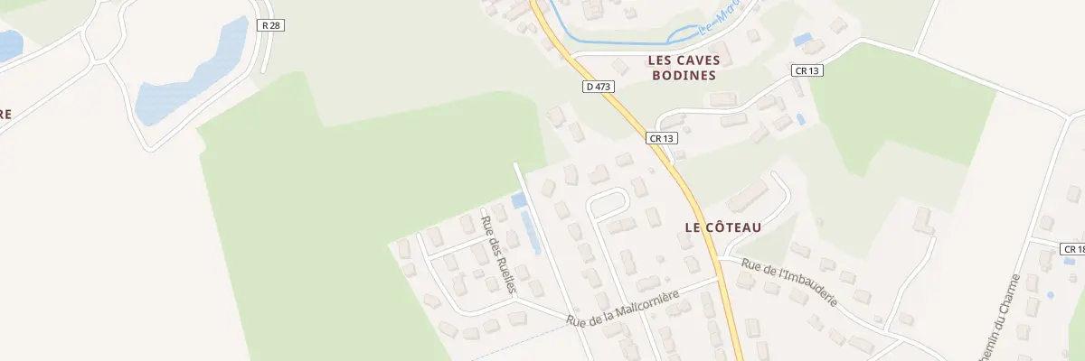 Plan du 20 Imp des Tilleuls à Crotelles
