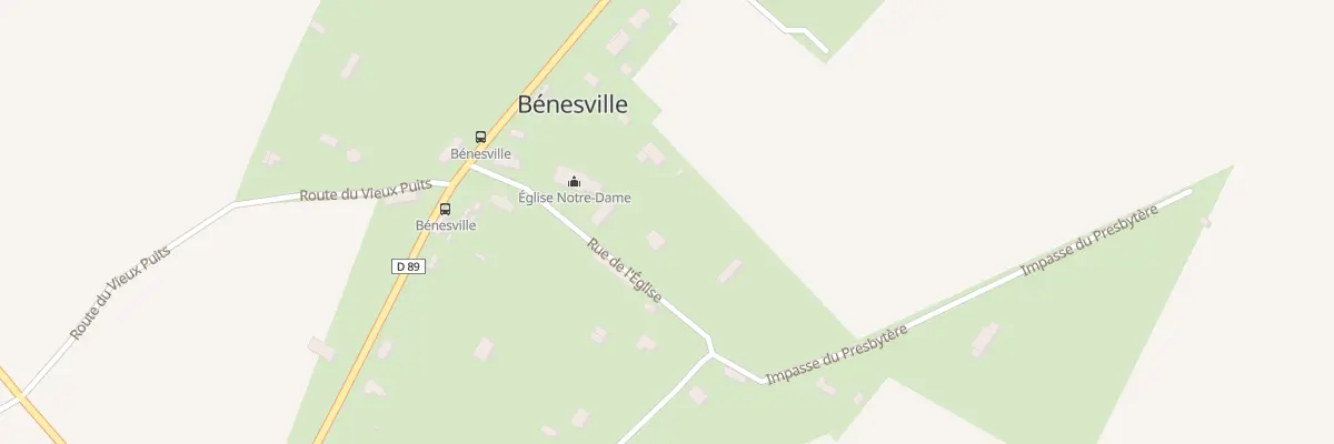 Plan du 5 Rue de l’Eglise à Bénesville