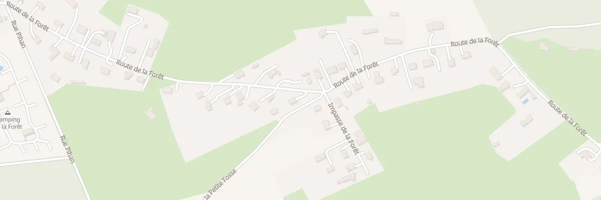 Plan du 502 Rte de la Foret à Jumièges