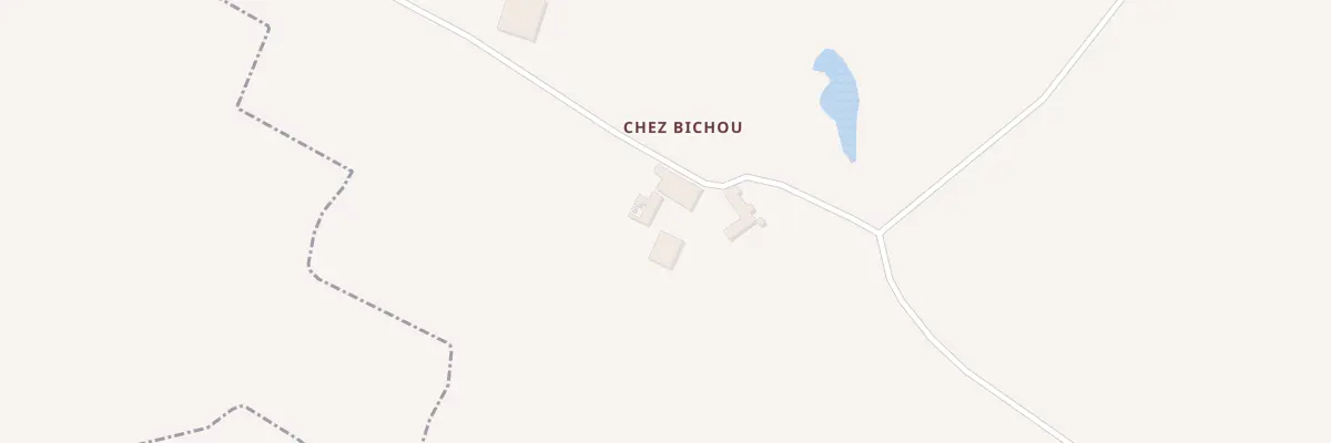 Plan du 5033 Chez Bichou à Saint-Martial-sur-Isop