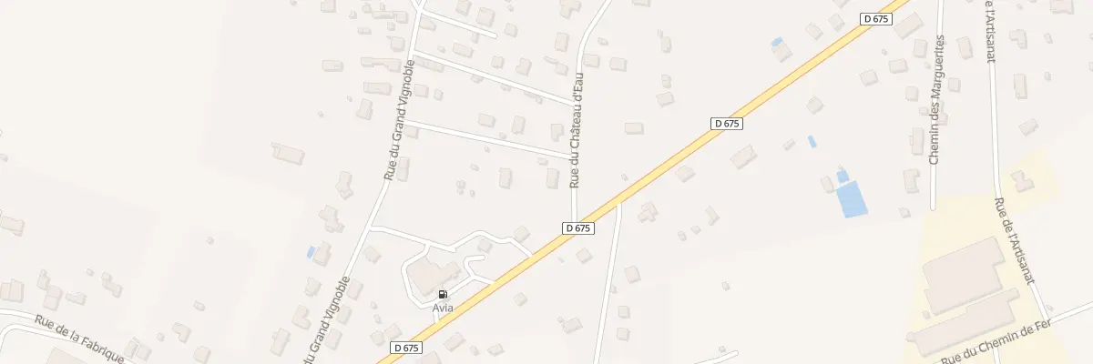 Plan du 2 Rue du Château d’Eau à Rochechouart