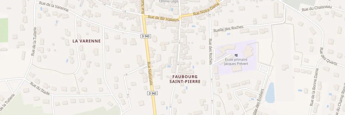Plan du 24 Rue des Caves à Cormery